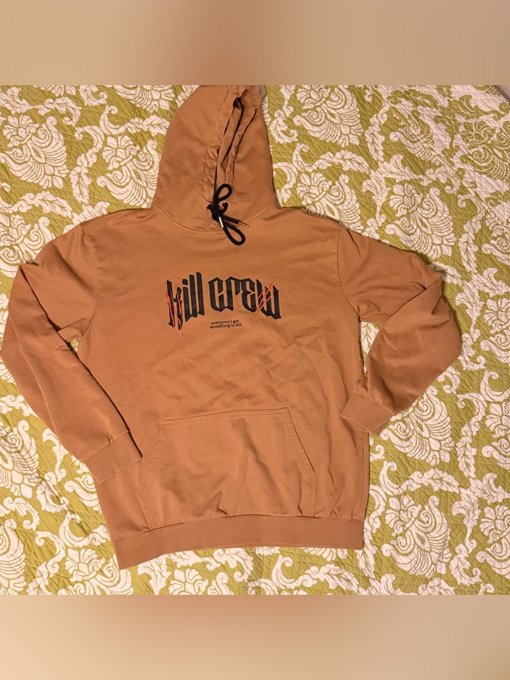 Kill Crew Inner Demons Tour Hoodie SZ L It’s Only Pain It Will Not Hurt You